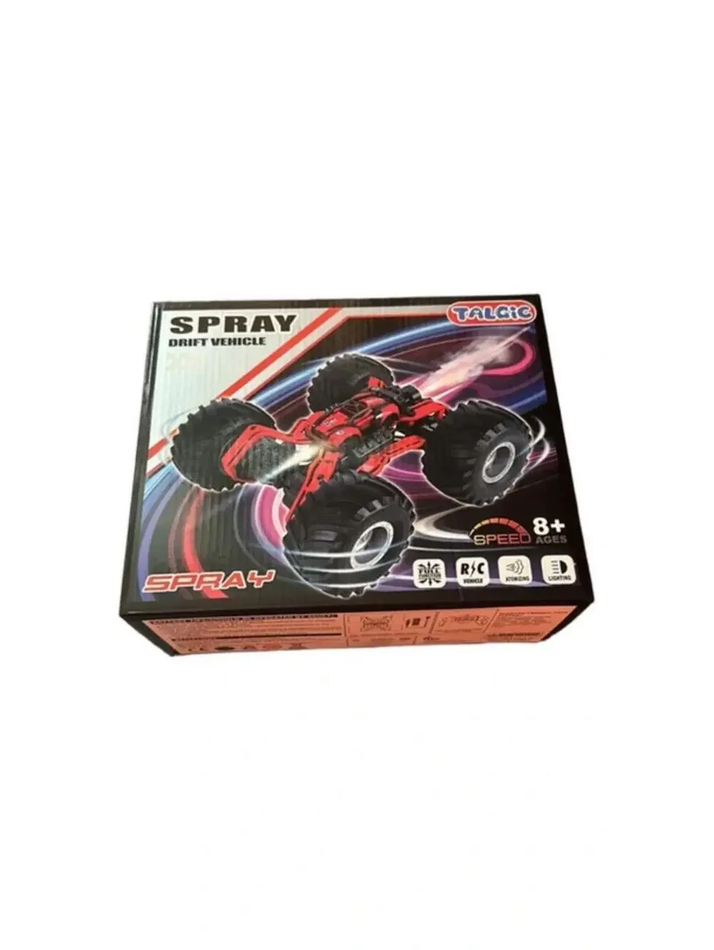 SprayDrift Remote Control Monster Truck Toy - Best Gift for the Kids/Collectors